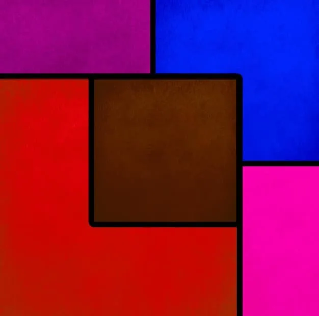 A collage showing examples of good and bad color and pattern combinations. One side displays harmonious combinations, while the other shows clashing and visually jarring combinations.