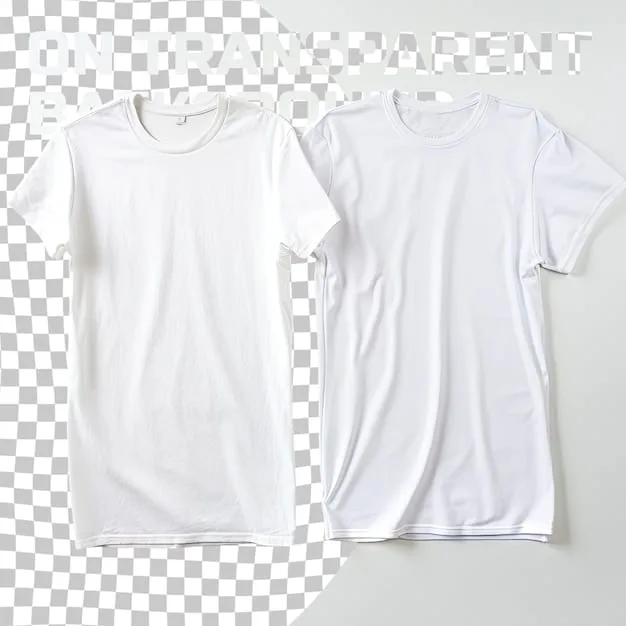 A before-and-after comparison of a thrifted oversized t-shirt. The
