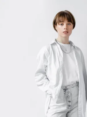 woman with Gender-Neutral Fashion.