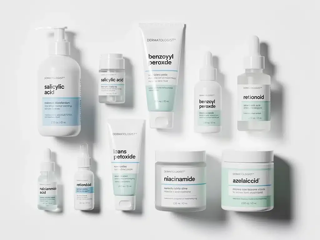 Dermatologist recommended acne treatment products