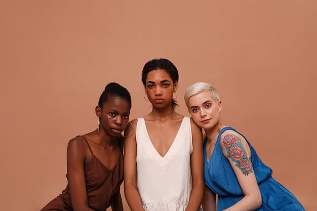 A diverse group of women with different skin tones, each wearing a different shade of red lipstick. The focus is on showcasing the versatility of red lipstick and how it can complement various complexions.