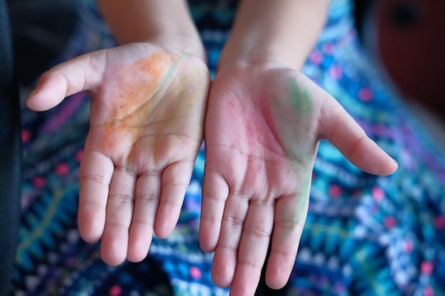 A close-up of a person's wrist showing blue veins (indicating cool undertones) and green veins (indicating warm undertones). The image also shows how to test undertones with white and off-white fabric.
