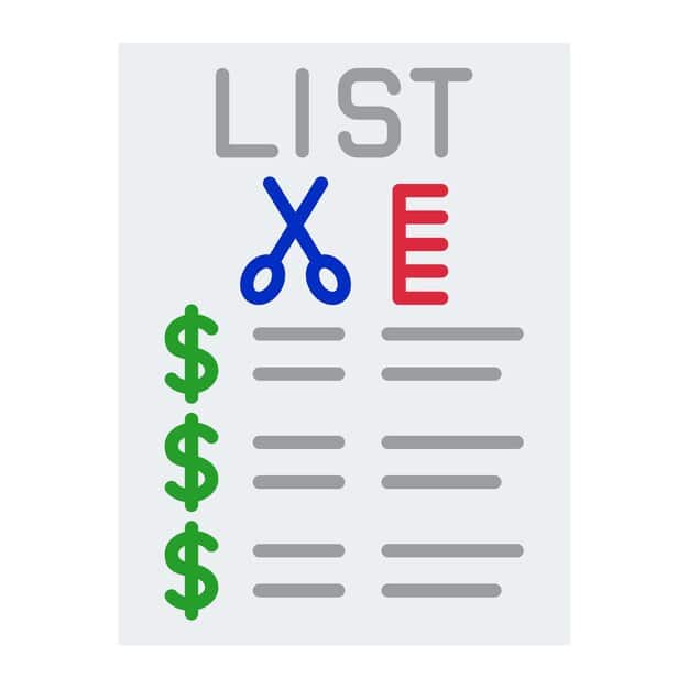 A split-screen image showing a well-organized wish list on one side and a budget spreadsheet on the other, symbolizing preparation for a flash sale.