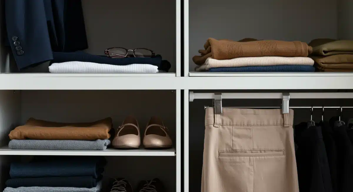 Capsule wardrobe for versatile day to night outfits.